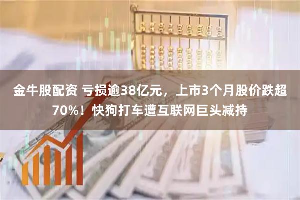 金牛股配资 亏损逾38亿元，上市3个月股价跌超70%！快狗打车遭互联网巨头减持